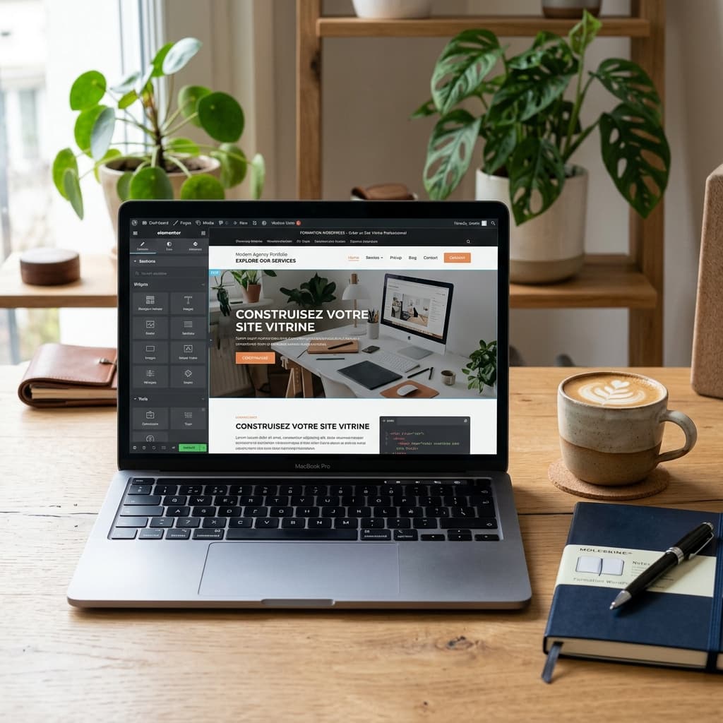 Formation : créer sa vitrine en ligne avec WordPress