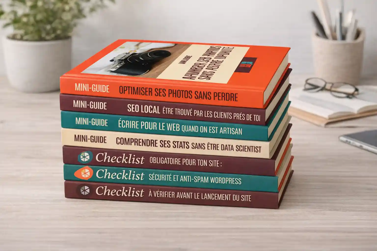 Pack guides utiles pour la création de ton site